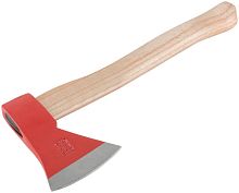 Топор 600г деревянная ручка; кованая усилен. сталь FIT 46006