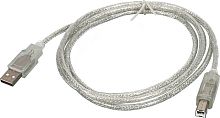 Кабель Ningbo USB A(m) USB B(m) 1.8м прозрачный | код 841865 | NINGBO