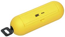 Бокс для защиты кабельного соединения IP44 желтый | код WBX10-44-K05 | IEK
