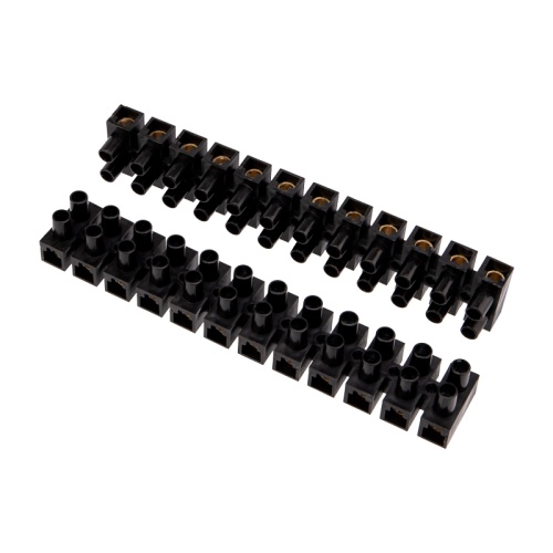 Клеммная винтовая колодка KВ-35 10-35, ток 80 A, полипропилен черный REXANT (10 шт./уп.) | код 07-5035-2 | REXANT