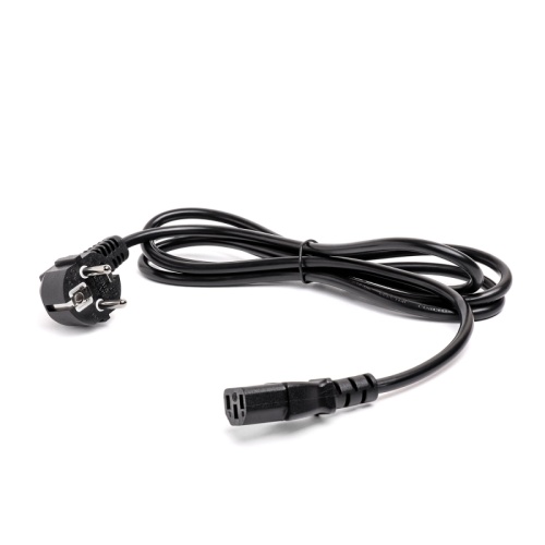 Шнур питания C13-Schuko угловая, 3х0.75, 220В, 10А, черный, 7 метров | код LAN-PP13/SHA-7.0-BK | LANMASTER Шнур питания C13-Schuko угловая, 3х0.75, 220В, 10А, черный, 7 метров | код LAN-PP13/SHA-7.0-BK | LANMASTER