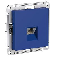 ATLASDESIGN РОЗЕТКА компьютерная RJ45, кат. 6A, механизм, АКВАМАРИН | код ATN001186 | SCHNEIDER ELECTRIC