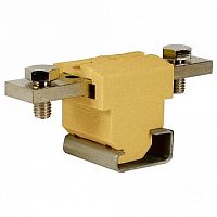 Проходная клемма с винтовым зажимом DKC Quadro 120мм?, бежевый, ZAC400 | код. ZAC400 | DKC