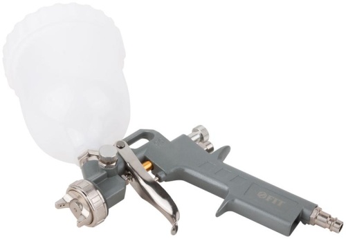 Краскопульт пневматический, пластмассовый верхний бачок 600 мл, 1.5 мм | код 81000 | FIT фото 4