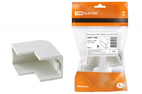 Внешний угол КМН 100х60 (2 шт./комп.) TDM | код SQ0411-0068 | TDM