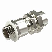 Взрывозащищенный универсальный кабельный ввод серии КАЕС для бронированного и небронированного кабеля М75х1,5 d:46,8-55мм. Присоеди | код KAEC8MHK | DKC