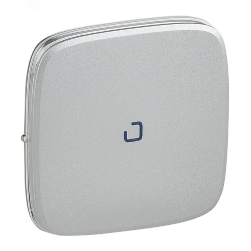 Valena ALLURE Лицевая панель для переключателя промежуточного с подсветкой/индикацией Алюминий | код 755277 | Legrand Valena ALLURE Лицевая панель для переключателя промежуточного с подсветкой/индикацией Алюминий | код 755277 | Legrand