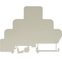 Разделительная пластина, для клемм WK 2,5-3 D/U... цвет: серый | код 07.312.1255.0 | Wieland