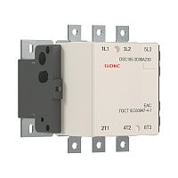 Магнитный контактор DSC185-3C00A230 185А 90кВт (AC3) кат 220В AC | код DSC185-3C00A230 | DKC