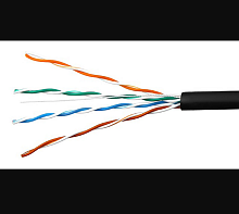 Кабель витая пара СORDLINE U/UTP 4 пары (CL-CuO5E04U-051SO-LDPE-BL-305) | код УТ-00000443 | Cordline