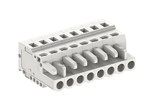 450621 Розетка каб. MCS, шаг 5.0мм, 21 конт., сер., шт | код 450621 | SUPU