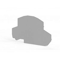 446 571, Концевой сегмент на клеммники 2-х ярусные PYK 4-2F (синий), NPP PYK4-2F | код 0.0.0.4.46571 | KLEMSAN