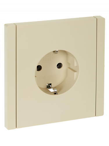 FORTE&PIANO Роз. с з/к без з/ш б/к 16А FP414 ван. IEK | код FP-R11-16-1-K10 | IEK FORTE&PIANO Роз. с з/к без з/ш б/к 16А FP414 ван. IEK | код FP-R11-16-1-K10 | IEK