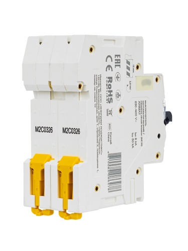 ARMAT Автоматический выключатель M06N 2P C 3А | код AR-M06N-2-C003 | IEK фото 4 ARMAT Автоматический выключатель M06N 2P C 3А | код AR-M06N-2-C003 | IEK фото 4