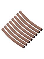 Набор трубок термоусаживаемых, клеевых Моноцвет, коричневый 6,4/2,0 TDM | код SQ0548-3005 | TDM