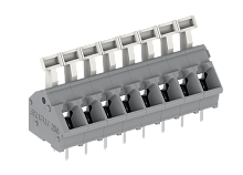 256301 Клемма MCS, с нажимным зажимом, 1 конт., шаг 5.00мм, сер., шт | код 256301 | SUPU