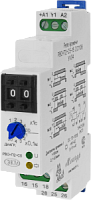 Реле времени однокомандный РВО-П2-С5-15 DC110В УХЛ4, двойной декадный переключатель, внешний запуск, симметричная задержка на включение и отключение, напряжение питания 70-150B DC, корпус 1 модуль МЕАНДР | код 4640016932313 | МЕАНДР