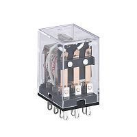 Промежуточное реле JZX-22F(D) 2 конт. с инд. LED 5А 220В AC (R) | код 333110 | CHINT