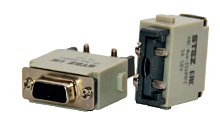 Контактная вставка, модульная HDC-MOD-DSUB9FC | код 187150216 | СТЭЗ