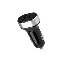 Автозарядка в прикуриватель REXANT АЗУ USB-A+USB-C, 3.1 A черная | код 18-2226 | REXANT