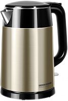 Чайник электрический Redmond RK-M1582 1.7л. 1800Вт золотистый/черный (корпус: нержавеющая сталь) | код 1117055 | REDMOND