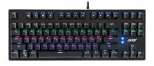 Клавиатура Acer OKW126 механическая черный USB for gamer LED (ZL.KBDEE.00G) | код 1639857 | ACER