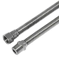 Подводка гибкая , Г-Ш шланг сильф SS 1/2', 1м | код 1/2,1 м | ГРЕЕРС