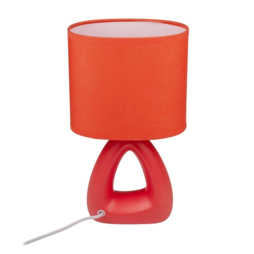 Светильник настольный JH2-01-og E14 IP20 170х100х300мм керамика; ткань; PVC-пластик оранж. JazzWay 5062290 фото 7 Светильник настольный JH2-01-og E14 IP20 170х100х300мм керамика; ткань; PVC-пластик оранж. JazzWay 5062290 фото 7