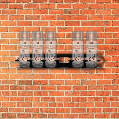 Держатель-органайзер для баллончиков, настенный, черный | код 38-0664 | REXANT фото 2