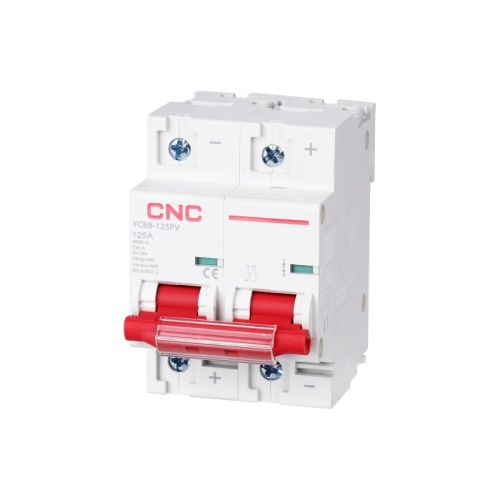 Автоматический выключатель DC YCB8-125PV 2P 125A DC500 | код EN000121 | CNC Автоматический выключатель DC YCB8-125PV 2P 125A DC500 | код EN000121 | CNC