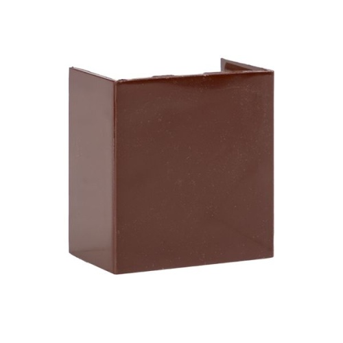 Соединитель (40х25) (4 шт) темное дерево-Plast | код cond-40-25x4 | EKF фото 2