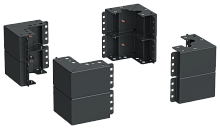 ITK LINEA S Уголок цоколя h=200мм чер. | код LS-BC05-B0-02 | ITK by IEK