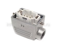 EBM06FU10 Вилка 6 полюсов, 16А боковой ввод | код EBM06FU10 | EMAS