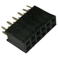 Гнездо для плат 2.54 мм RUICHI PBD 12, 12 контактов | код 63445 | Ruichi