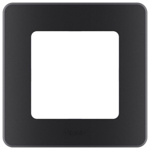 Рамка 1 пост INSPIRIA антрацит | код 673933 | Legrand