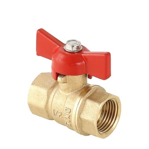 Кран шар. СТАНДАРТ, рукоятка бабочка 1/2", вн.-вн. | код. VT.122.G.04 | VALTEC Кран шар. СТАНДАРТ, рукоятка бабочка 1/2", вн.-вн. | код. VT.122.G.04 | VALTEC