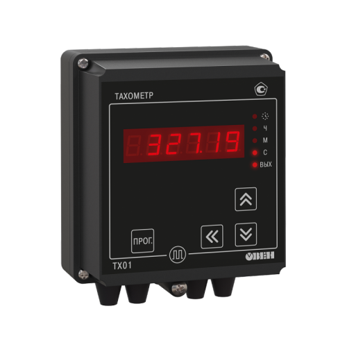 Счетчик оборотов (тахометр) ТХ01-24.Н.ИР-RS | код 50053 | ОВЕН