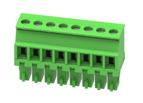 MC-RE3.81V02C Разъём гнездовой MC, шаг 3.81мм,2 конт., зел., шт | код MC-RE3.81V02C | SUPU