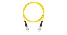 Шнур NIKOMAX волоконно-оптический, соединительный, одномодовый 9/125мкм, стандарта OS2, FC/UPC-FC/UPC, одинарный, LSZH нг(A)-HFLTx, 2мм, желтый, 3м | код NMF-PC1S2C2-FCU-FCU-003 | NIKOMAX