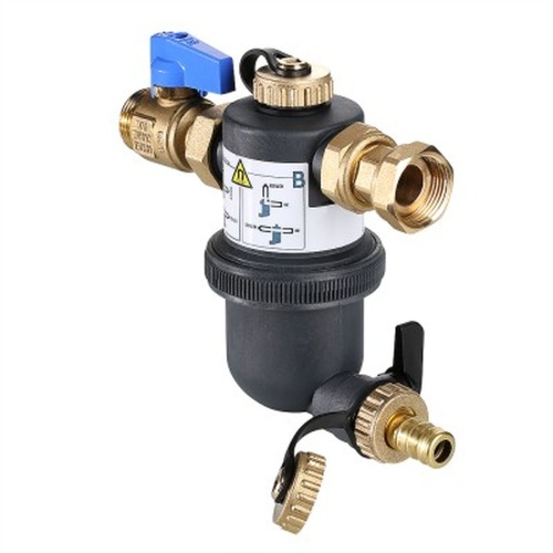 Фильтр-дешламатор с пластиковым корпусом (Dirstop), 3/4" | код. VT.383.B.05 | VALTEC Фильтр-дешламатор с пластиковым корпусом (Dirstop), 3/4" | код. VT.383.B.05 | VALTEC