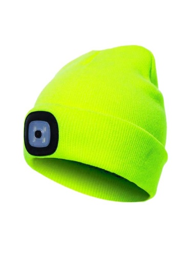 Шапка с фонарем желт. | код KOCHat_w | КОСМОС