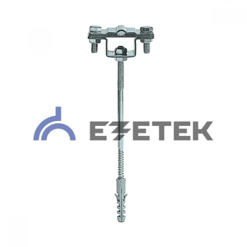 Держатель полоса/пруток для бетонного фасада, оцинк. | код 91032 | ЕЗЕТЕК Держатель полоса/пруток для бетонного фасада, оцинк. | код 91032 | ЕЗЕТЕК