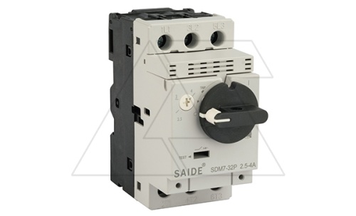 Авт. выключатель SDM7-32P-1.6, 3P, In=1.6A, 690VAC, Icu=100kA, Ie=1_1.6A, Ii=15In, CLASS 10A, управление рукояткой | код SDM7-32P-1.6N | SAIDE Авт. выключатель SDM7-32P-1.6, 3P, In=1.6A, 690VAC, Icu=100kA, Ie=1_1.6A, Ii=15In, CLASS 10A, управление рукояткой | код SDM7-32P-1.6N | SAIDE