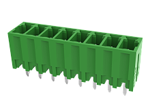 MC-PA3.5V12-L-0002 Разъём штекерный MC, вертик. конт.,шаг 3.5мм,12 конт., ступен. типа., зел., шт | код MC-PA3.5V12-L-0002 | SUPU