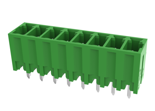 MC-PA3.5V12-L-0002 Разъём штекерный MC, вертик. конт.,шаг 3.5мм,12 конт., ступен. типа., зел., шт | код MC-PA3.5V12-L-0002 | SUPU