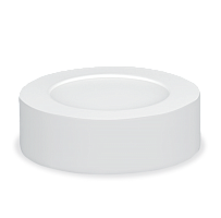 Панель светодиодная круглая NRLP-eco 6Вт 230В 4000К 420Лм 120мм белая накладная IP40 IN HOME | код 4690612010625 | IN HOME