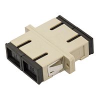 Адаптер оптический LANMASTER SC, MM, дуплексный | код LAN-2SC-AM-MM | LANMASTER