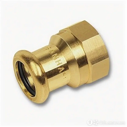 Переходник бронза пресс 28 х 1' ВР для медных труб (18270281) | код RG008TFB6MQP22 | Sanha