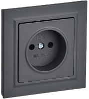 BRITE Роз. без з/к/ш 10А в сб. РСР10-1-0-БрГ граф. IEK | код BR-R10-10-K53-F | IEK