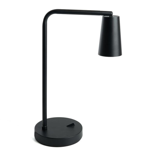 Светильник настольный GU10 без лампы черный | код 48424 | Feron